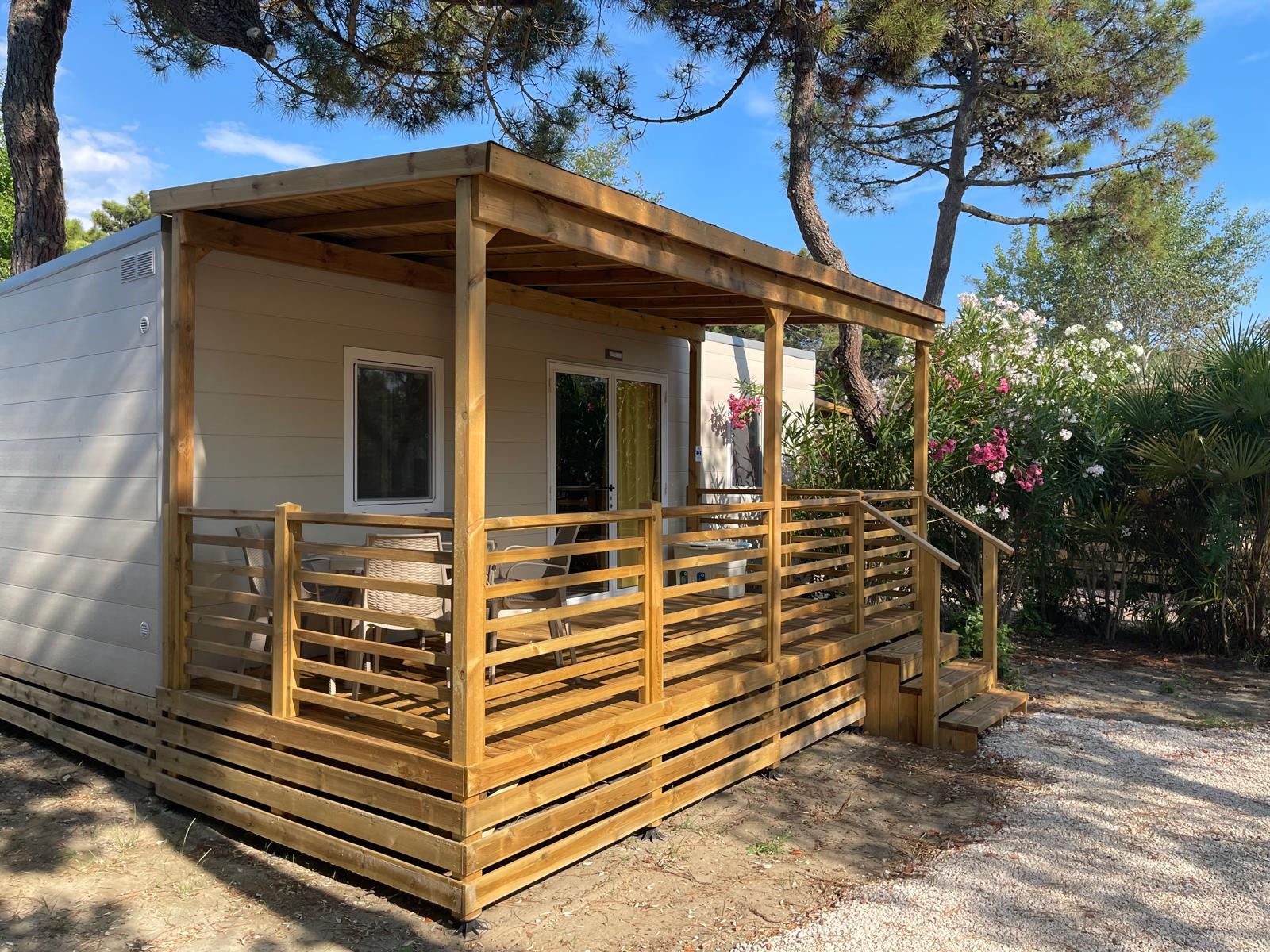 Nuova Mobil home Vip Lodge Family in Emilia Romagna sul mare