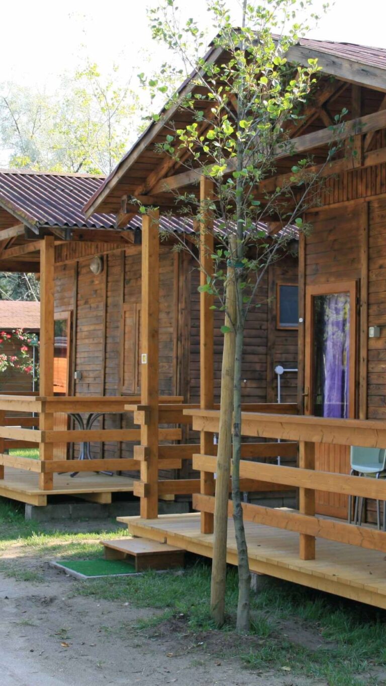 Camping Parc du Delta du Pô | Chalet Ravenna Candle