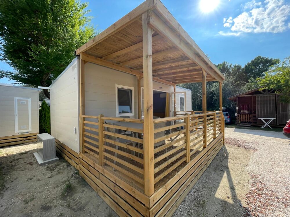 Seafront Camping Ravenna Italy | Mobilhome Vip Lodge Family